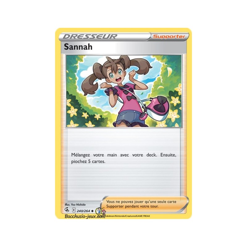 Carte Pokémon EB08 240/264 Sannah