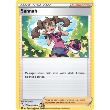 Carte Pokémon EB08 240/264 Sannah