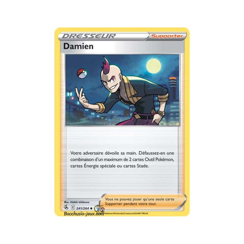 Carte Pokémon EB08 241/264 Damien