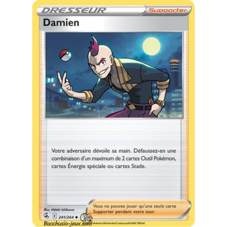 Carte Pokémon EB08 241/264 Damien