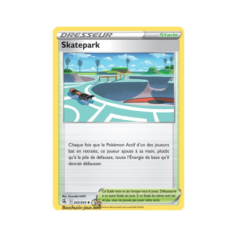 Carte Pokémon EB08 242/264 Skatepark