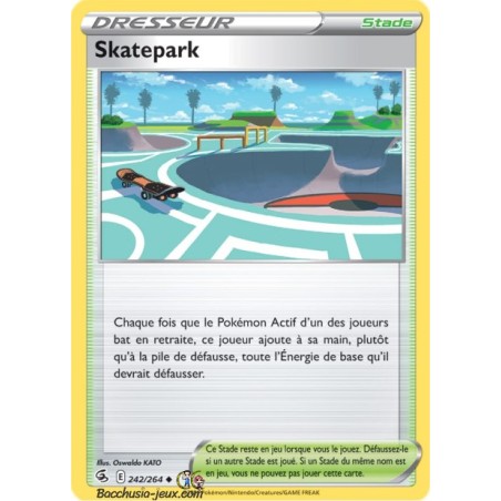 Carte Pokémon EB08 242/264 Skatepark