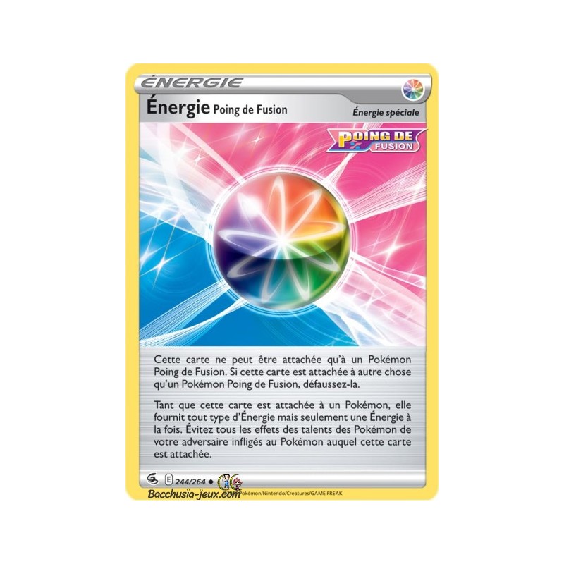 Carte Pokémon EB08 244/264 Energie Poing de Fusion