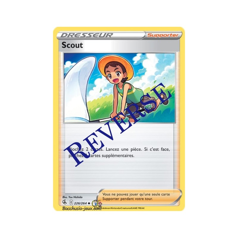 Carte Pokémon EB08 226/264 Scout Reverse