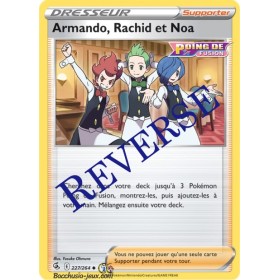 Carte Pokémon EB08 227/264 Armando, Rachid et Noa Reverse