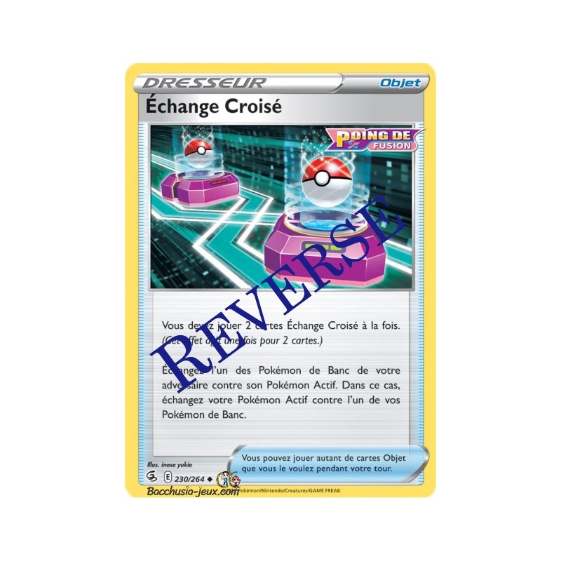 Carte Pokémon EB08 230/264 Echange Croisé Reverse