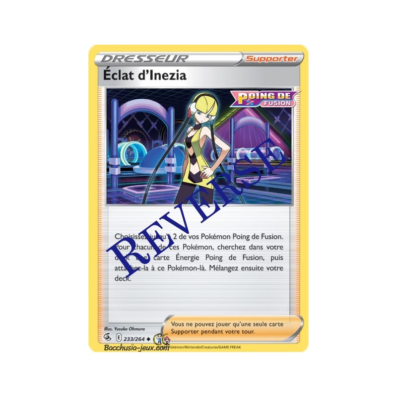 Carte Pokémon EB08 233/264 Eclat d'Inezia Reverse