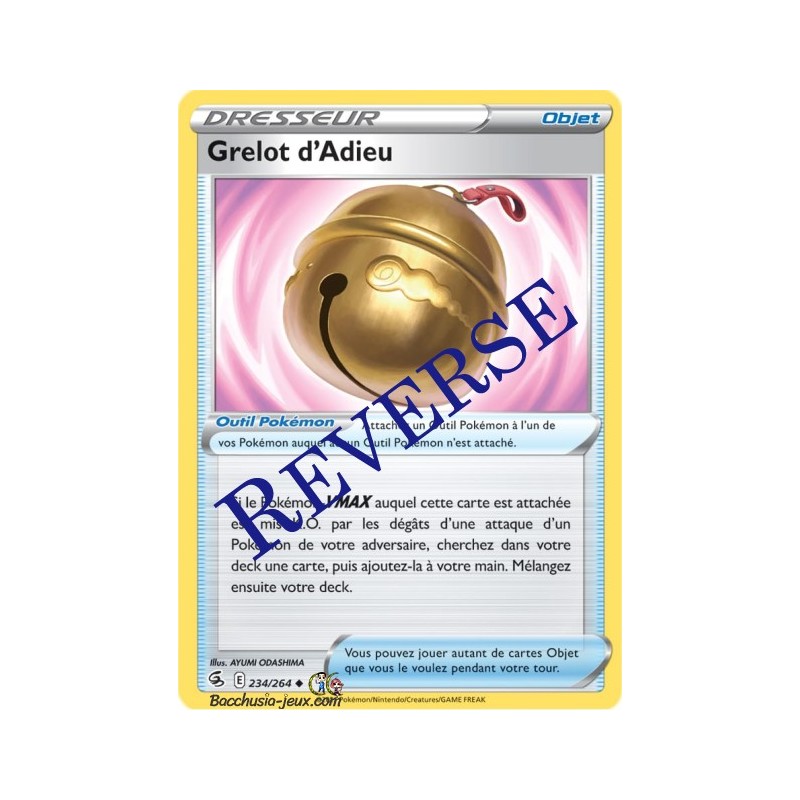 Carte Pokémon EB08 235/264 Grelot d'Adieu Reverse