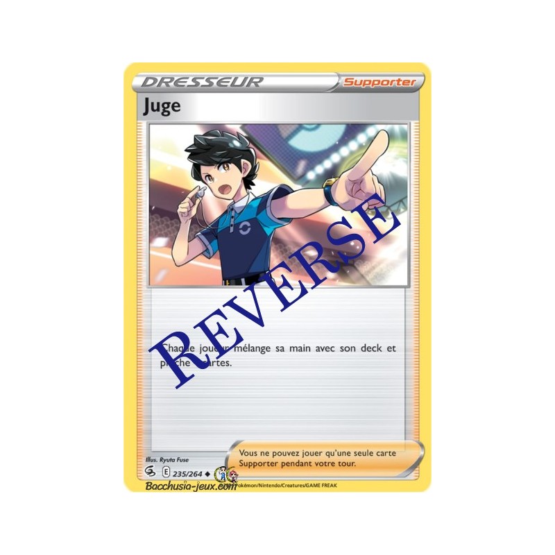 Carte Pokémon EB08 236/264 Juge Reverse