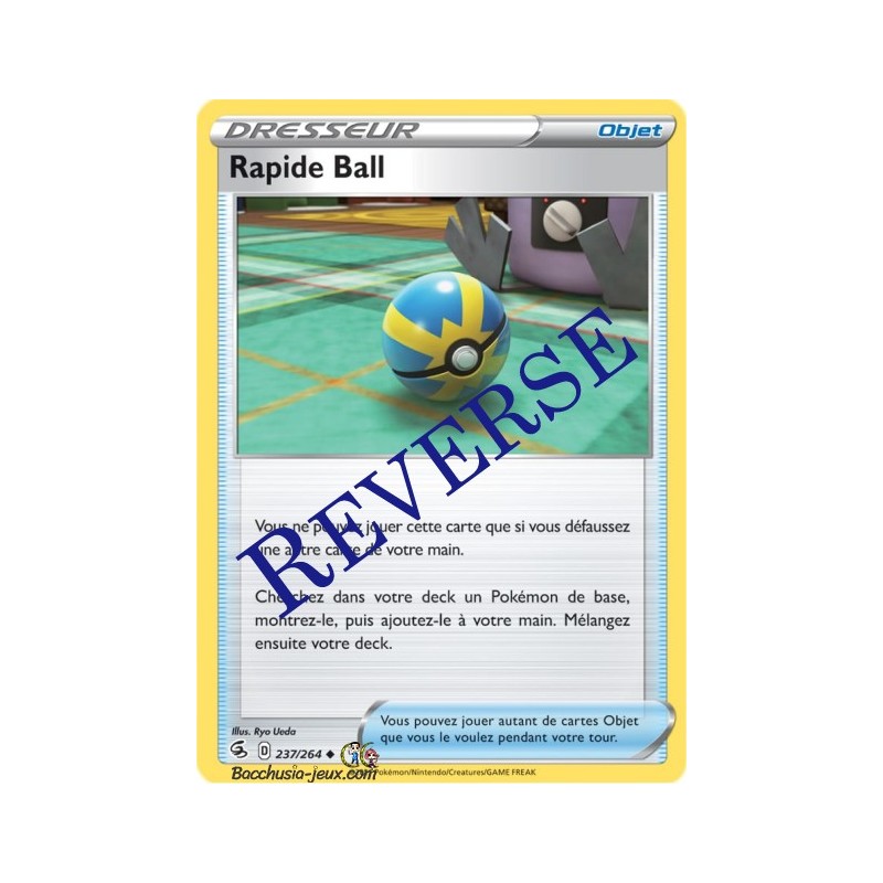 Carte Pokémon EB08 237/264 Rapide Ball Reverse