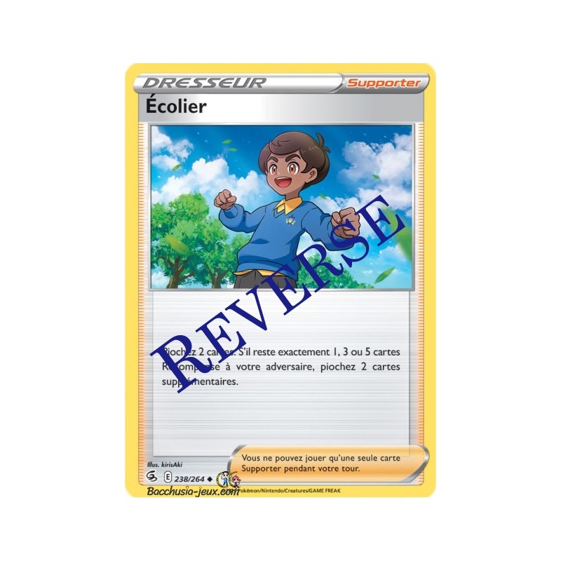 Carte Pokémon EB08 238/264 Ecolier Reverse