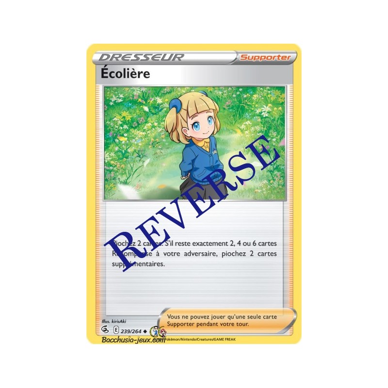 Carte Pokémon EB08 239/264 Ecolière Reverse