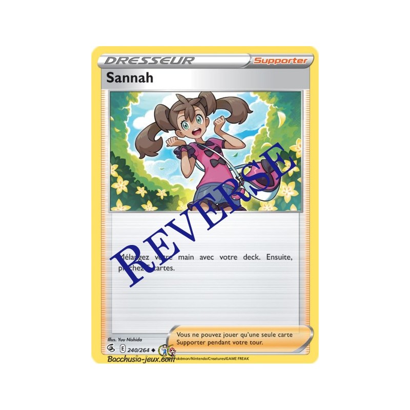 Carte Pokémon EB08 240/264 Sannah Reverse