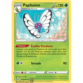 Carte Pokémon EB08 003/264 Papilusion Holo