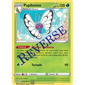 Carte Pokémon EB08 003/264 Papilusion Holo Reverse