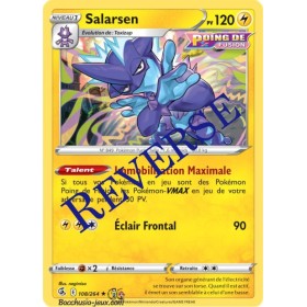 Carte Pokémon EB08 108/264 Salarsen Holo Reverse