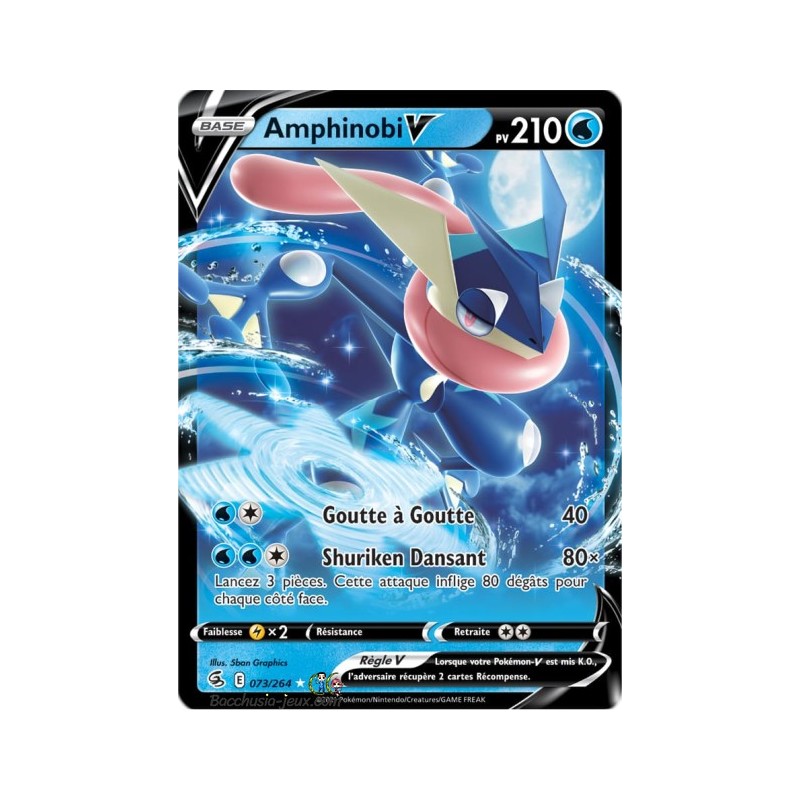 Carte Pokémon EB08 073/264 Amphinobi V
