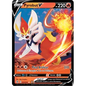 Carte Pokémon EB08 043/264 Pyrobut V