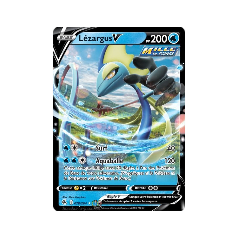 Carte Pokémon EB08 078/264 Lézargus V