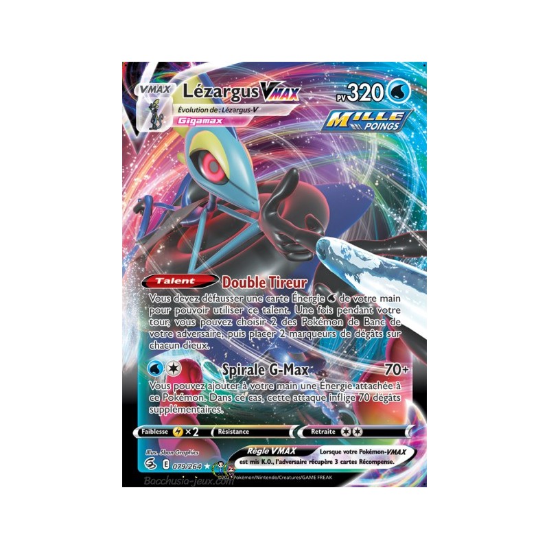 Carte Pokémon EB08 088/264 Lézargus VMax