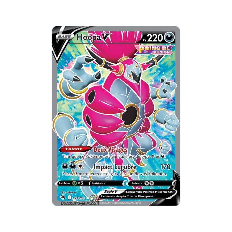 Carte Pokémon EB08 253/264 Hoopa V