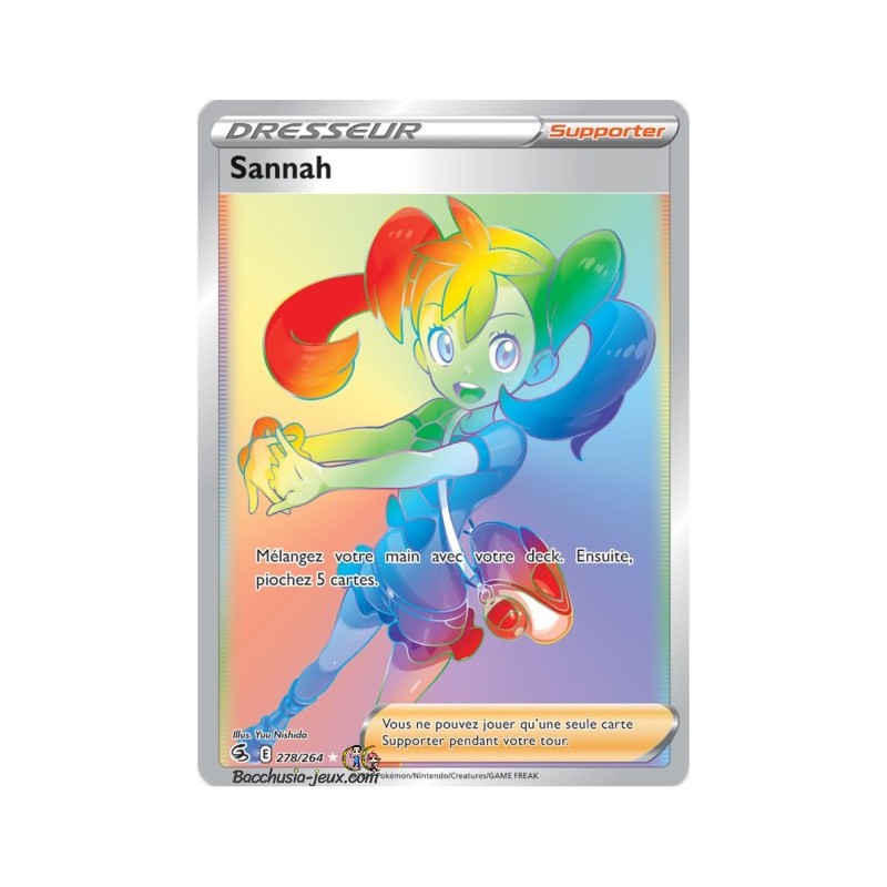 Carte Pokémon EB08 278/264 Sannah Secrète