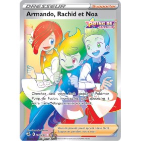 Carte Pokémon EB08 283/264 Armando, Rachid et Noa Secrète