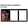 Ultra Pro One Touch 3 cartes 35pt - Protège cartes anti UV - Fermeture magnétique