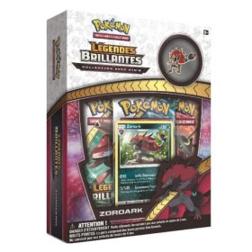 Pokemon SL3.5 Coffret Légendes Brillantes Zoroark + 1 pin's