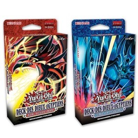 Lot de 2 Decks des Dieux Égyptiens : Slifer, le Dragon Céleste & Obelisk, le Tourmenteur