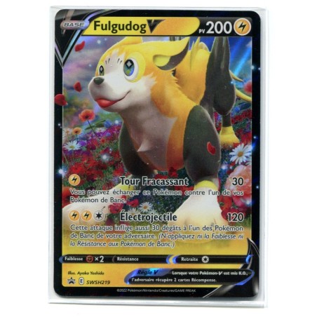 Pokémon Carte Promo Fulgudog V SWSH219