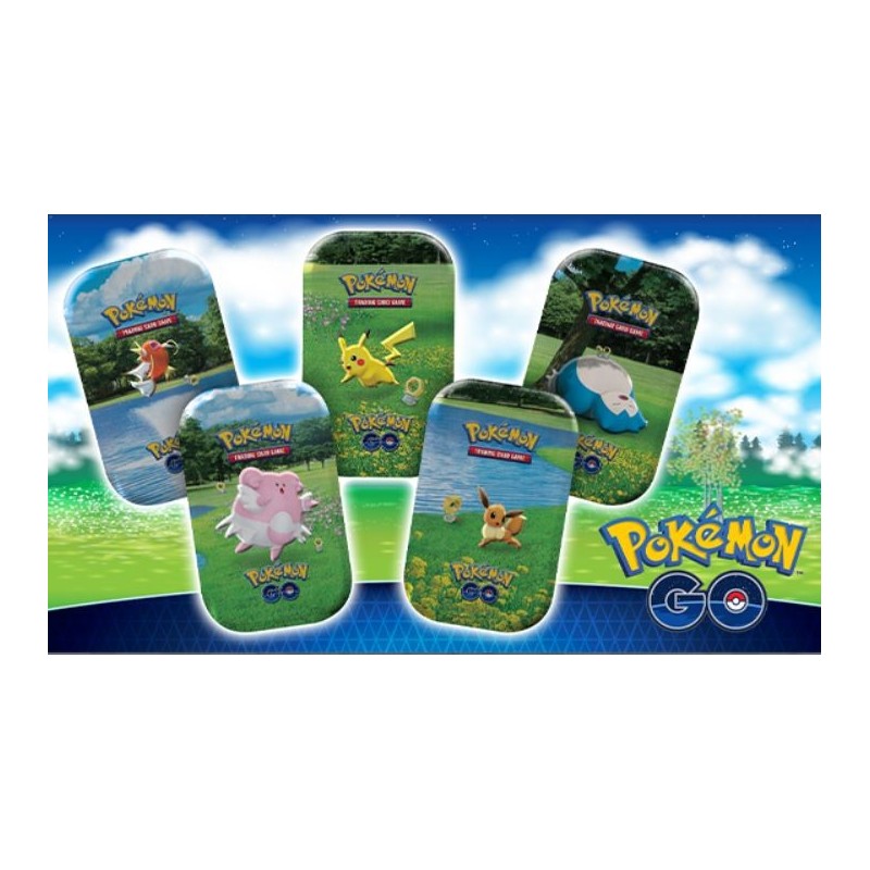 Tin Cube Boîte Métallique Cartes Pokémon Collection 3 Modèles