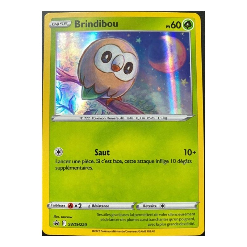 Carte Promo Brindibou SWSH220