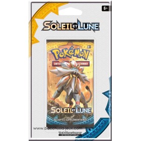 Pokémon 1 Booster sous blister Soleil et Lune