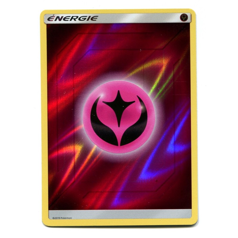 Cartes Pokémon Energie Fée série 2 Reverse
