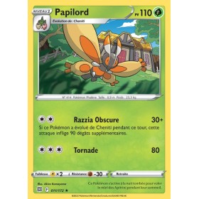 Carte Pokémon EB09 011/172 Papilord RARE