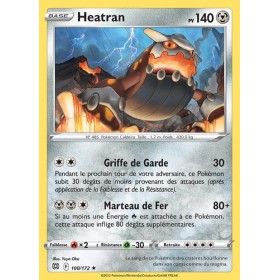 Carte Pokémon EB09 100/172 Heatran RARE