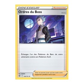 Carte Pokémon EB09 132/172 Ordres du Boss HOLO