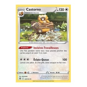 Carte Pokémon EB09 121/172 Castorno HOLO