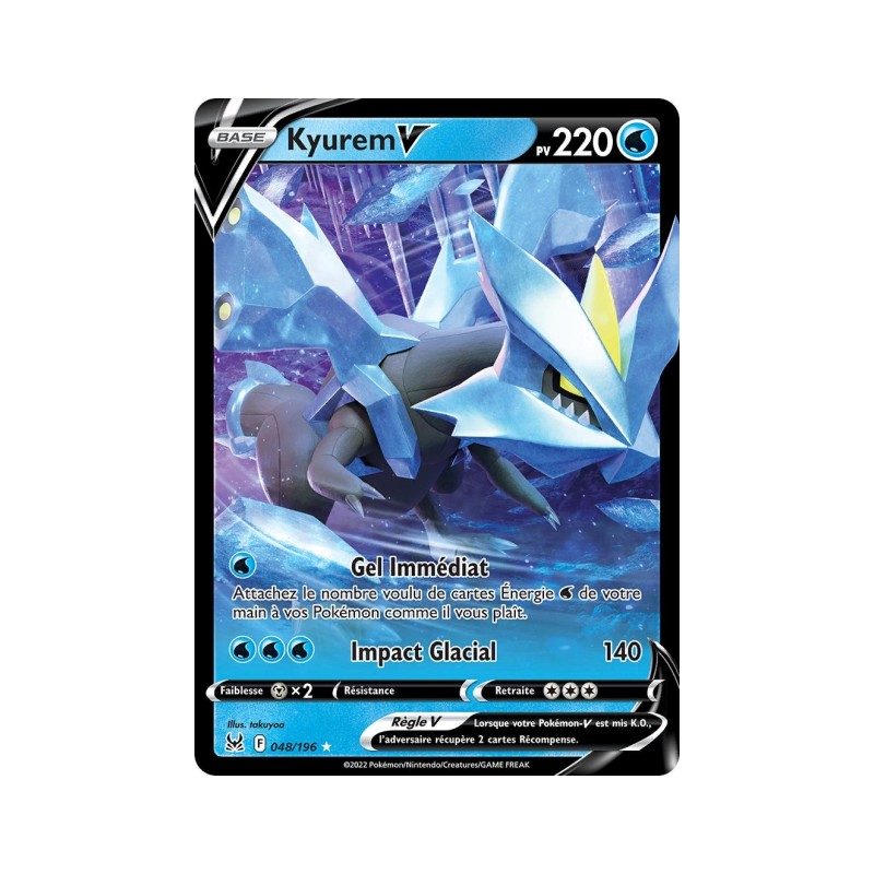 Carte Pokémon EB11 048/196 Kyurem V