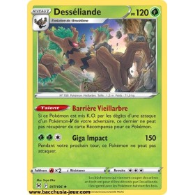 Carte Pokémon EB11 017/196 Desséliande Holo