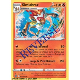 Carte Pokémon EB09 026/172 Simiabraz HOLO Reverse