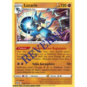 Carte Pokémon EB09 079/172 Lucario Holo Reverse