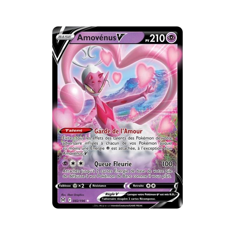 Carte Pokémon EB11 082/196 Amovénus V