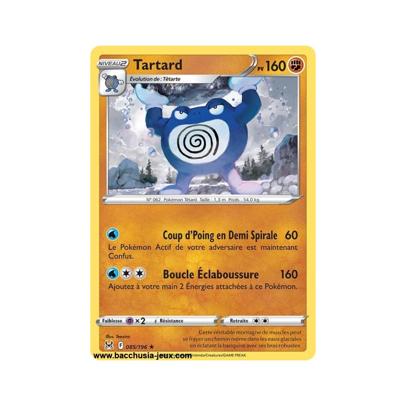 Carte Pokémon EB11 085/196 Tartard Rare