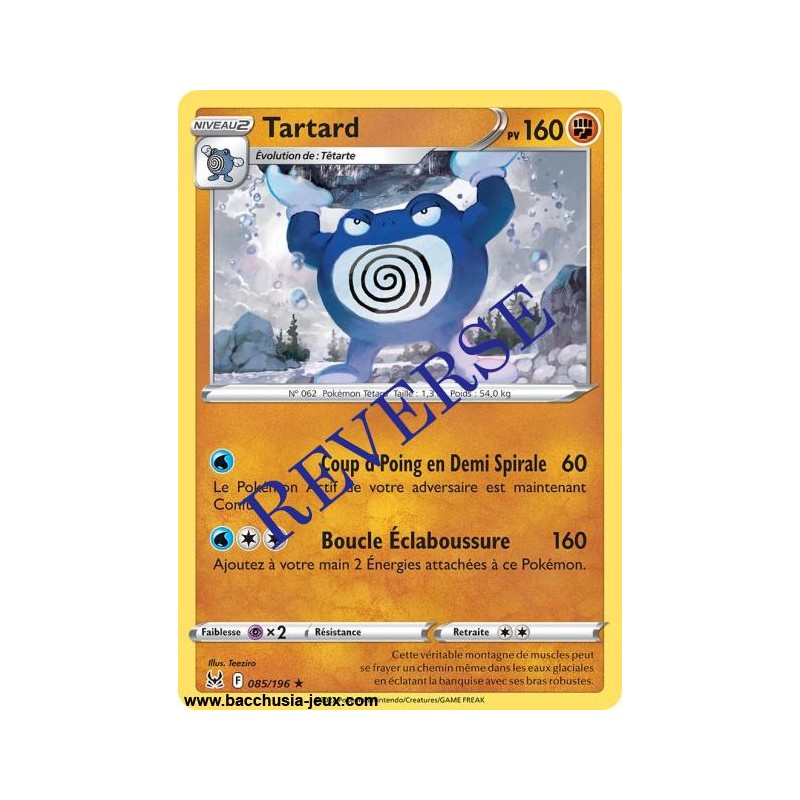 Carte Pokémon EB11 085/196 Tartard Rare Reverse