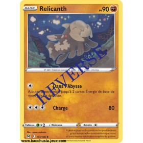 Carte Pokémon EB11 101/196 Relicanth Reverse