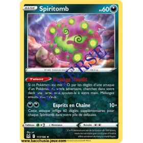Carte Pokémon EB11 117/196 Spiritomb RARE Reverse