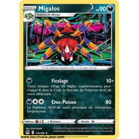 Carte Pokémon EB11 113/196 Migalos RARE