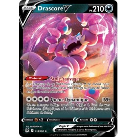Carte Pokémon EB11 118/196 Drascore V